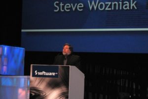 Steve Wozniak at Software AG conference