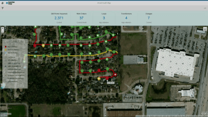 Energy grid geospatial analytics